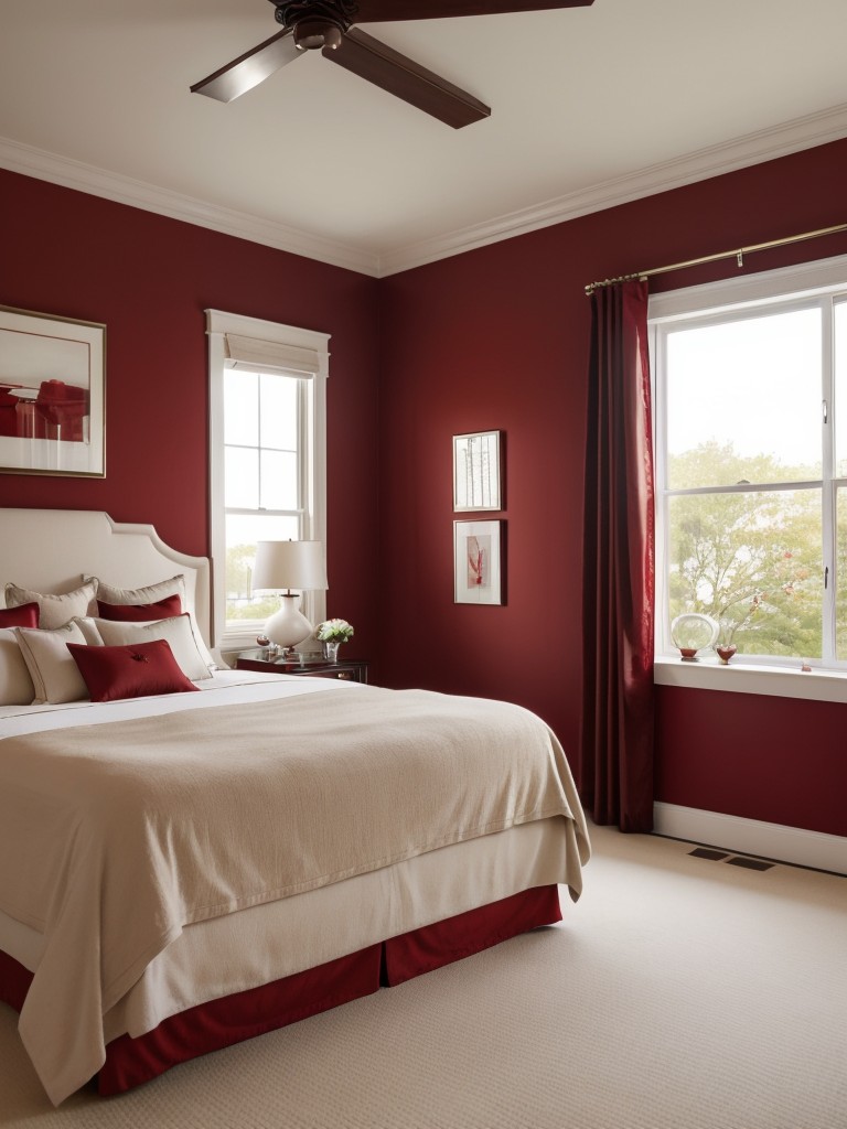 Timeless Red Bedroom Decor: Elegant Ideas for Apartment Living