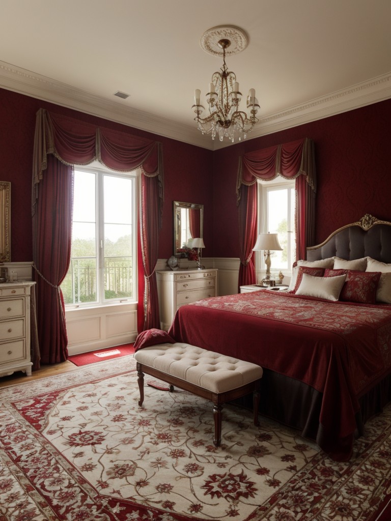 Chic Apartment: Must-Try Red Bedroom Decor Ideas