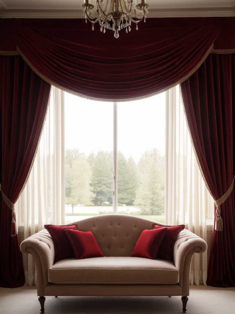 Luxury Velvet Drapes: Elevate Your Apartment's Elegance!