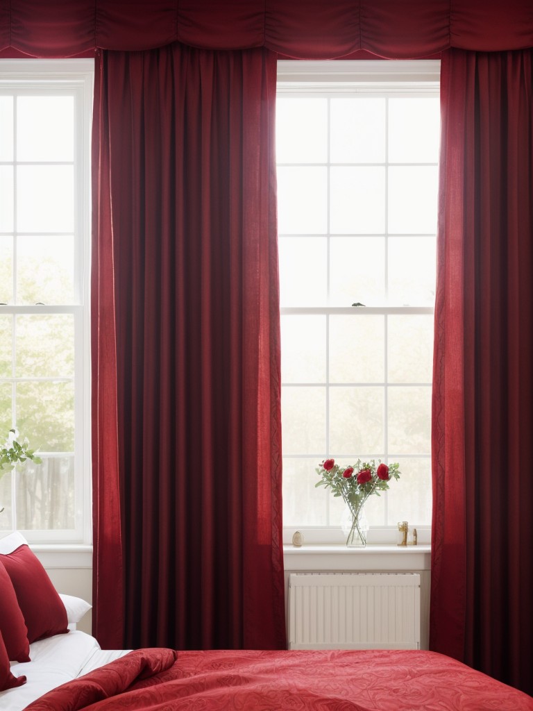 Timeless Red Bedroom Decor: Explore Elegant Shades for a Cohesive Apartment Look!