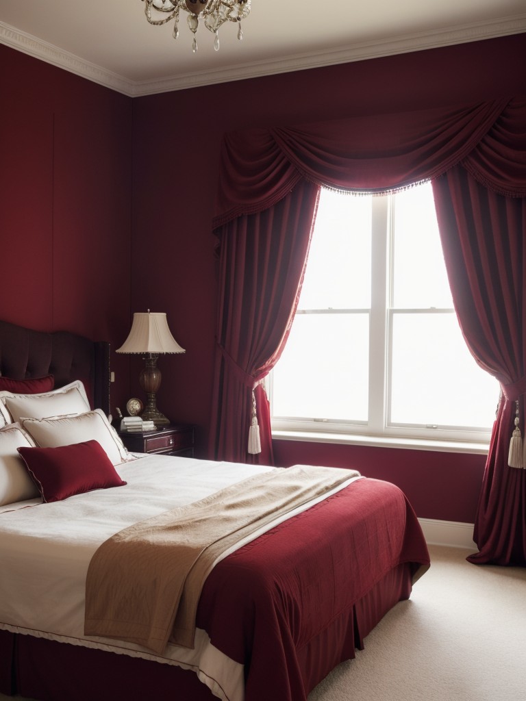 Timeless Red Bedroom Decor Ideas: Create Elegance in Your Space.