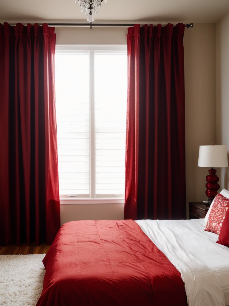 Bold Curtain Ideas for a Dramatic Apartment Bedroom