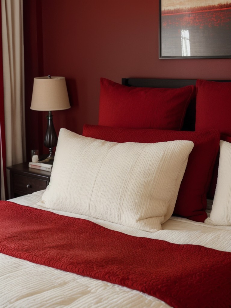 Cozy Up: Amp Up Your Apartment's Vibe with Red Accents!