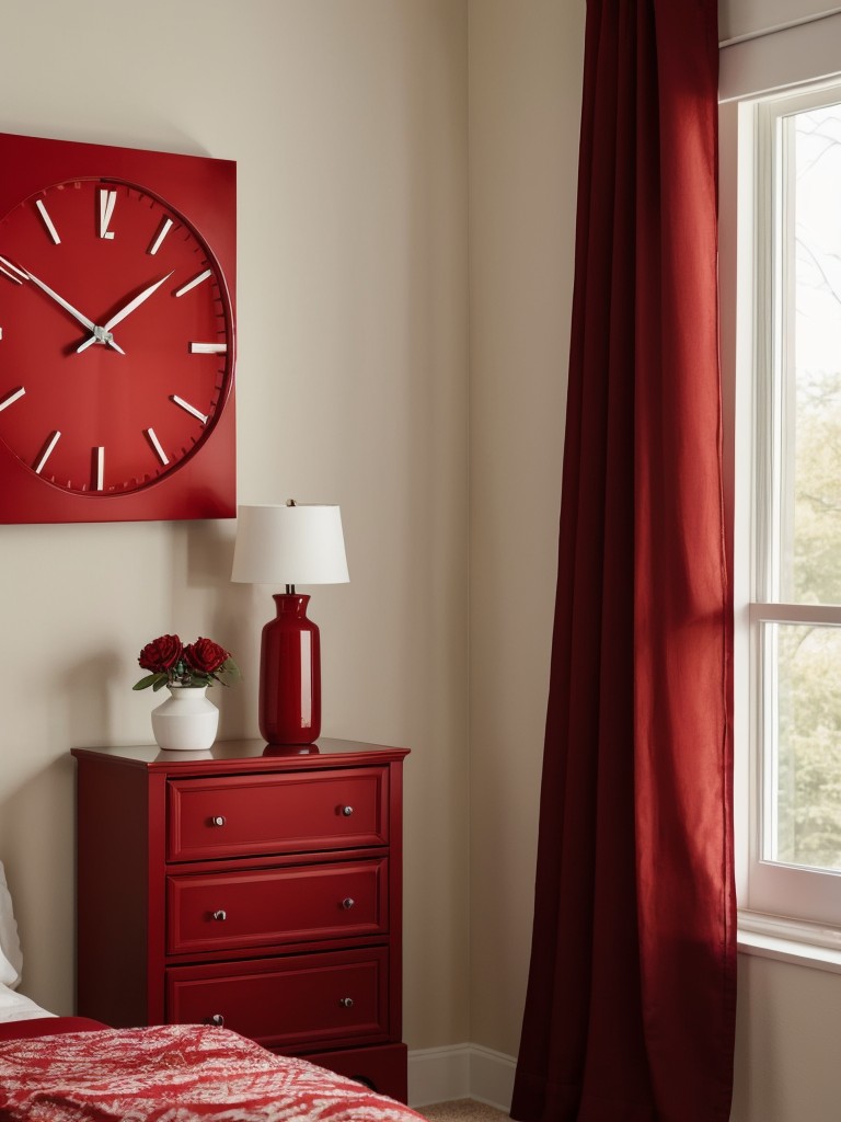 Spice Up Your Apartment with Stylish Red Accents