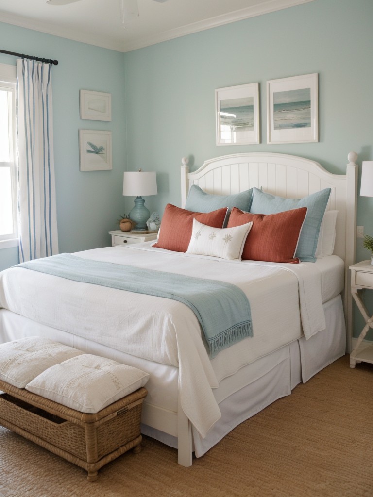 Coastal Chic: Transform Your Bedroom Into a Serene Seaside Escape!