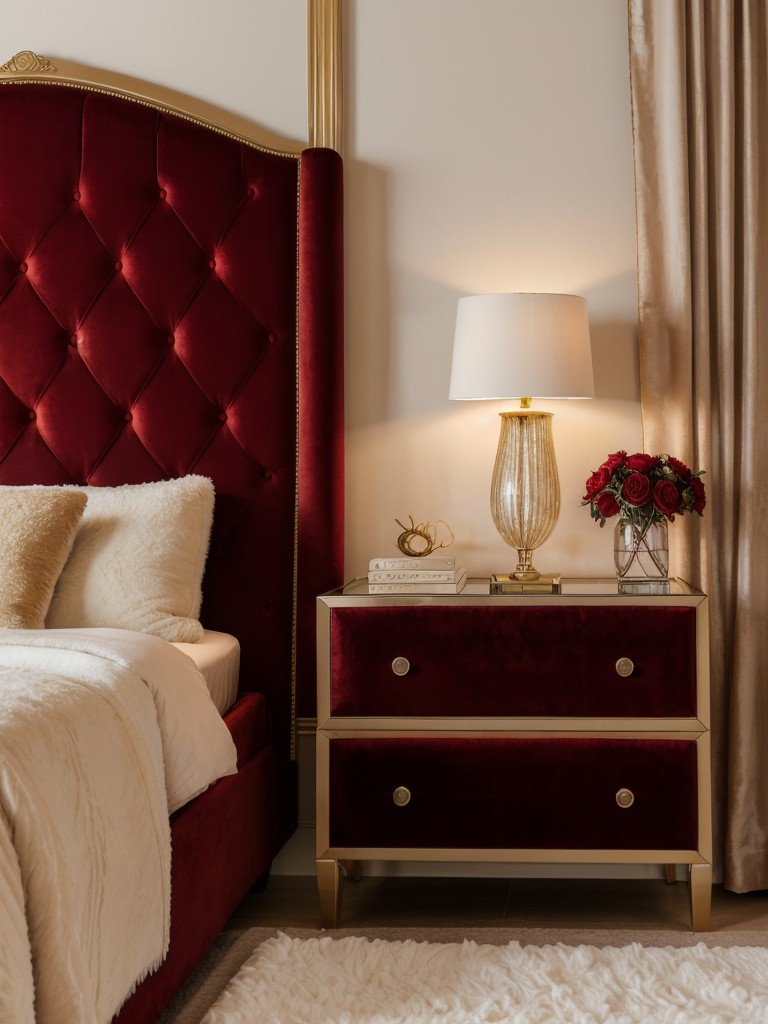 Luxurious Red Bedroom Decor for a Blissful Sleep