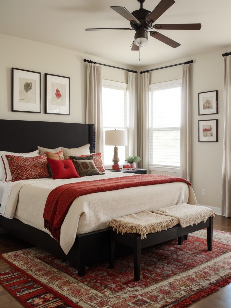 Effortlessly Chic: Red Bedroom Decor Ideas for Modern Apartments