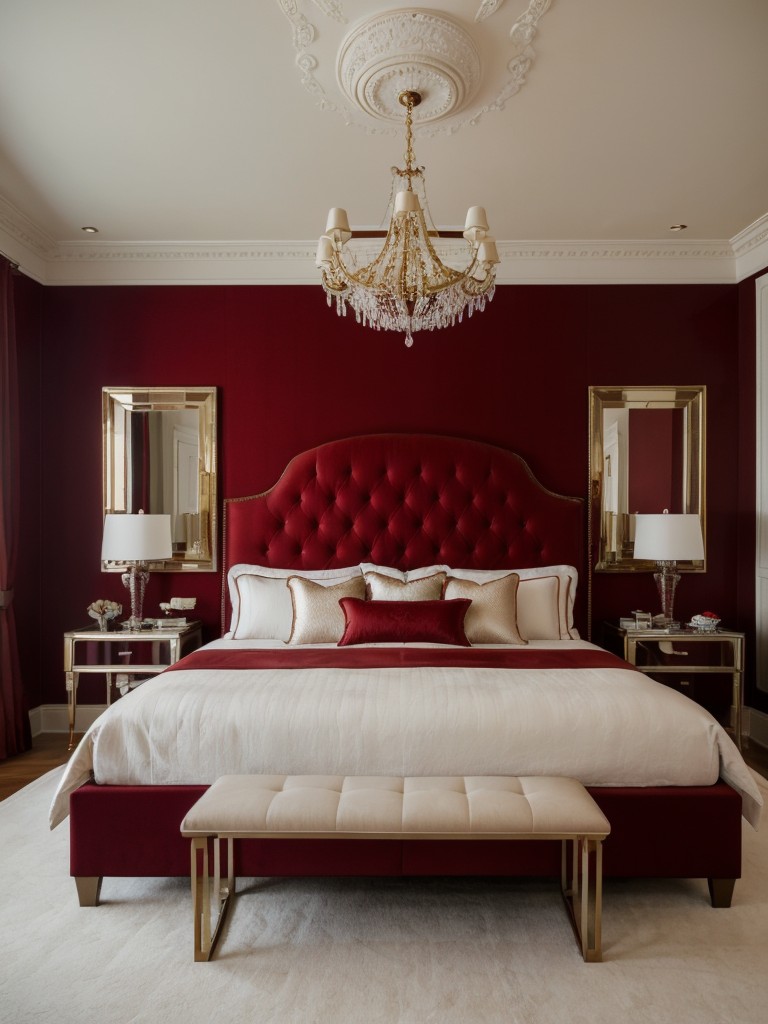 Timeless Elegance: Red Bedroom Decor Ideas for Modern Apartments