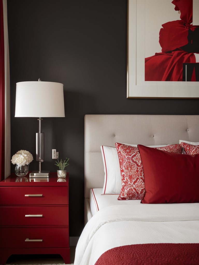 Monochromatic Magic: Red Bedroom Decor Ideas for Chic Apartments