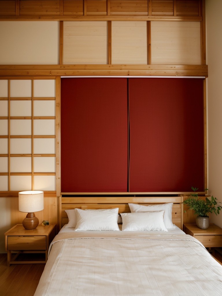 Zen-inspired apartment: Create a serene and calming ambiance with Japanese minimalistic design.