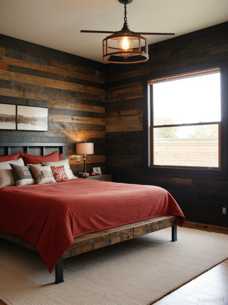 Rustic Industrial Vibes: Transform Your Apartment with Reclaimed Wood & Exposed Brick