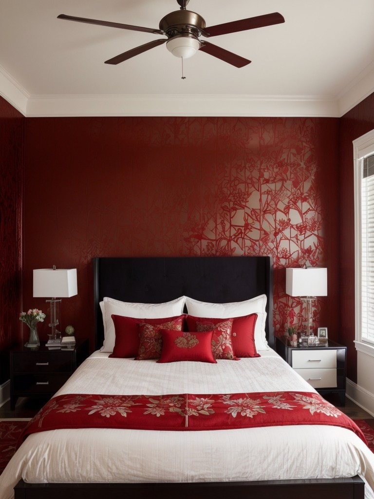 Bedroom transformation: Bold statement wallpaper to elevate your space!