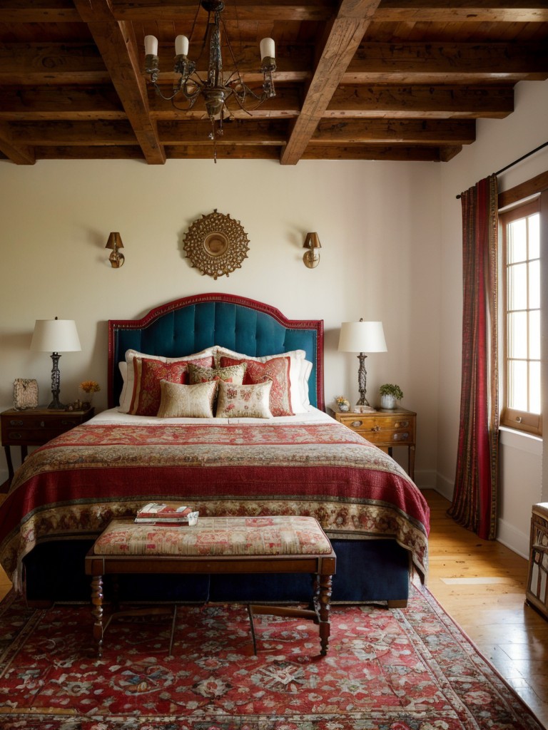 Romantic Red: Get inspired by stylish decor ideas for your apartment bedroom!