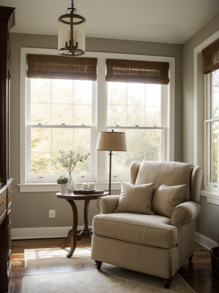 Timeless Bedroom Tranquility: Create a Cozy Reading Nook