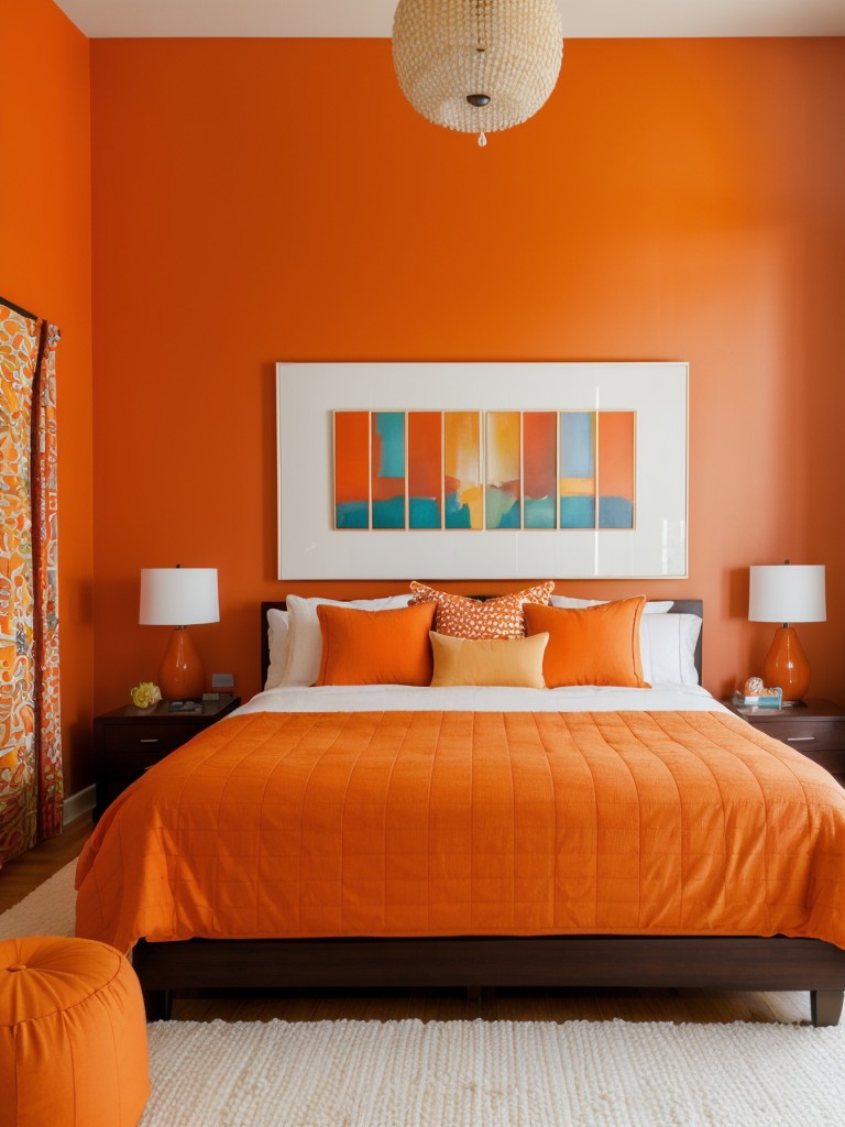 Vibrant Orange Apartment: Create a Bold and Energetic Space