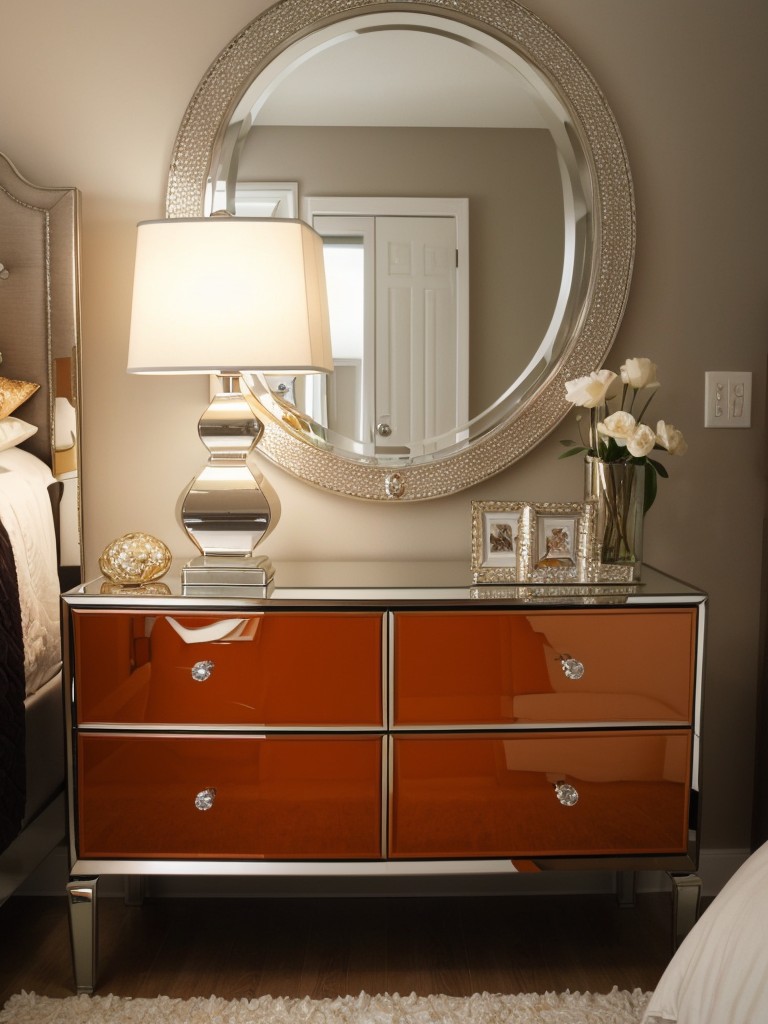 Sparkle & Style: Elevate Your Bedroom with Orange Decor