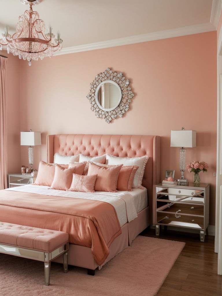 Blush Pink Bliss: Romantic and Elegant Apartment Decor