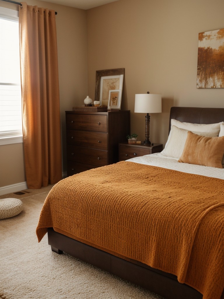 Cozy Up Your Apartment with Warm Tones & Textures! ?