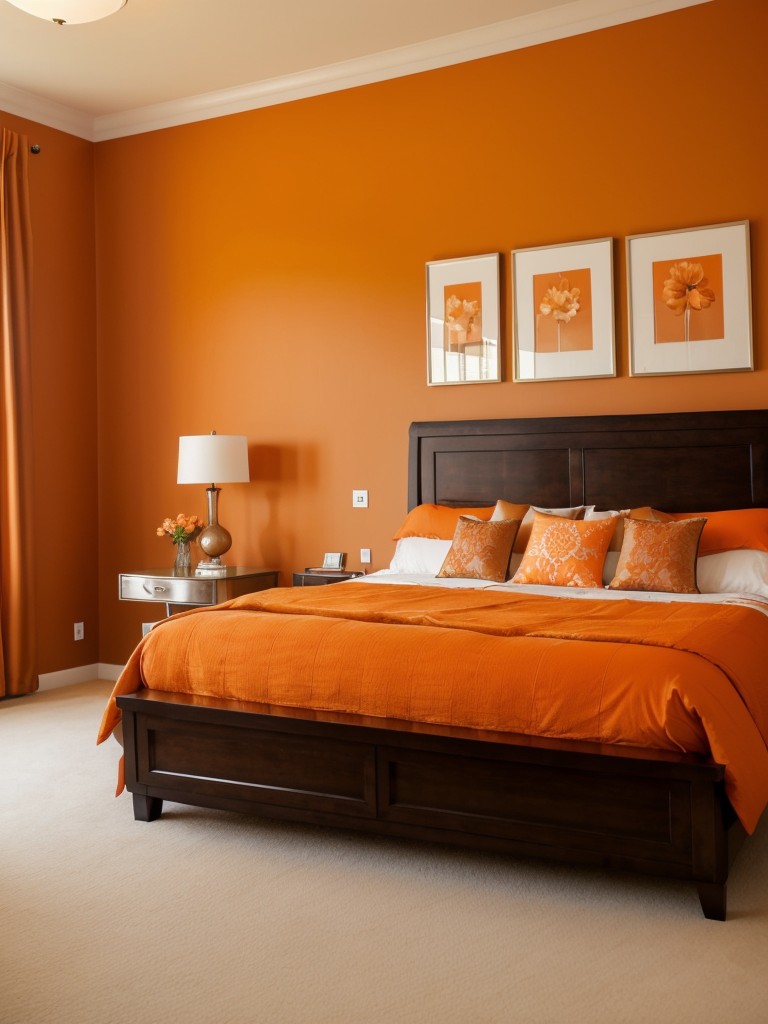 Orange Bedroom Decor: Tips for Creating Ambiance!