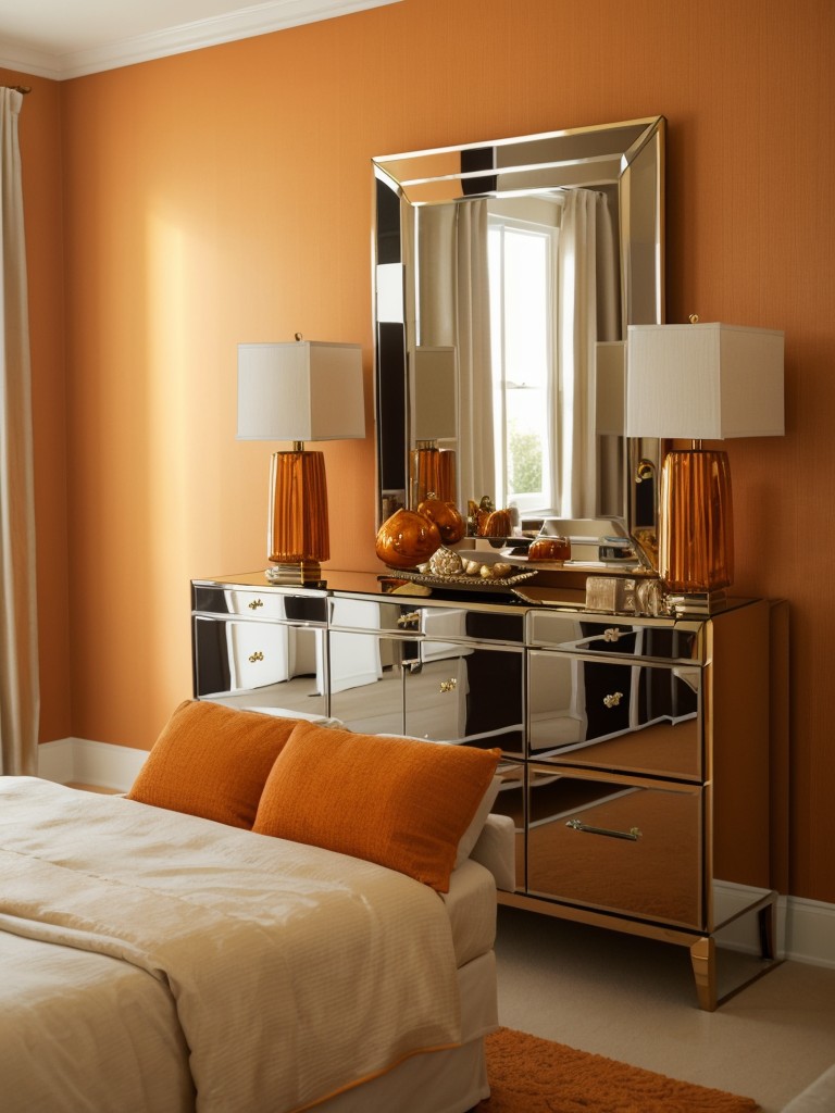 Orange Infusion: Decor Tips for a Warm Apartment Bedroom