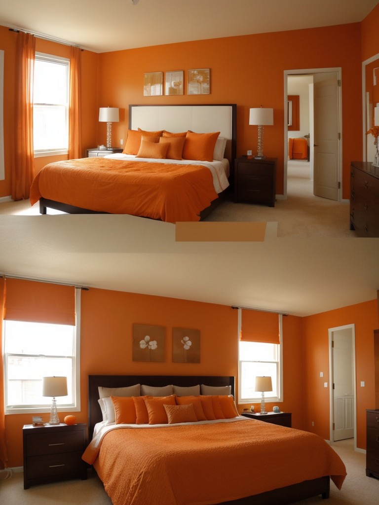 Orange Bliss: Tips for a Dreamy Apartment Bedroom