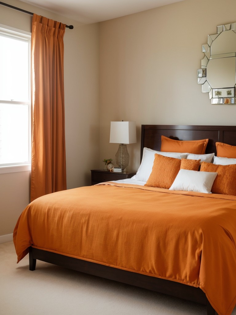 Orange Bedroom Decor: Wake up to Dreamy Vibes!