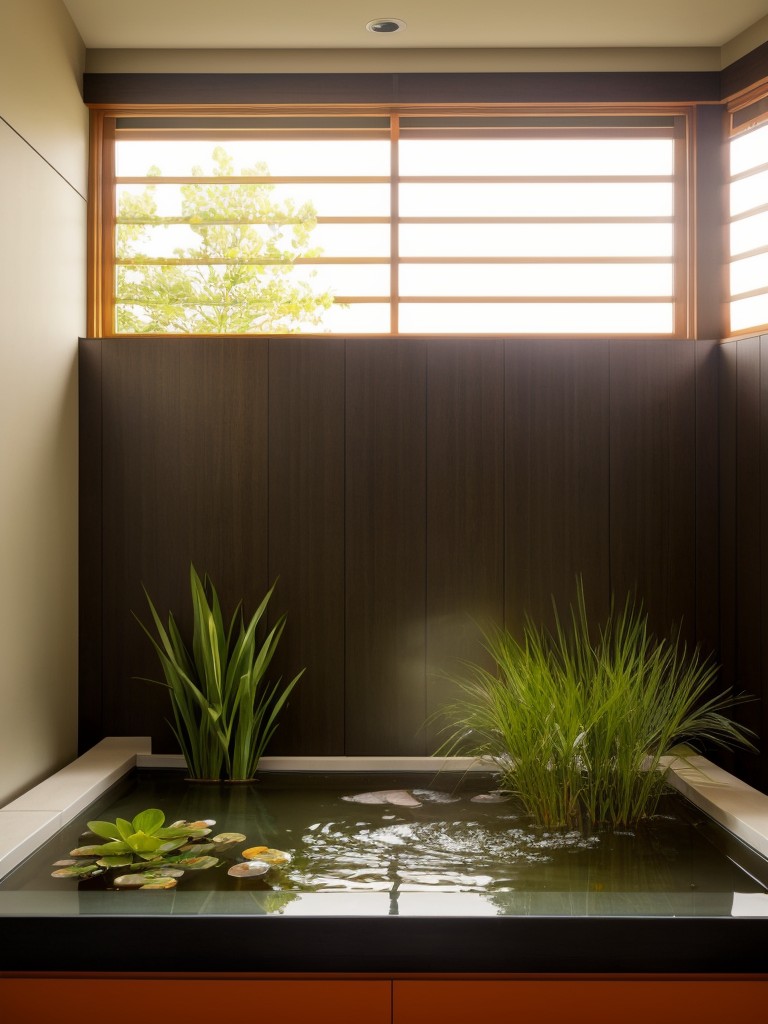 Zen Retreat: Elevate Your Apartment with a Calming Water Feature