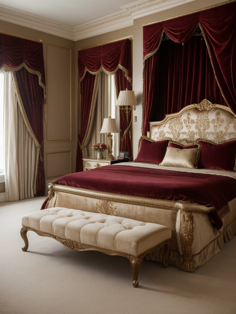 Velvet Luxe: Elevate Your Bedroom with Opulent Velvet Decor.