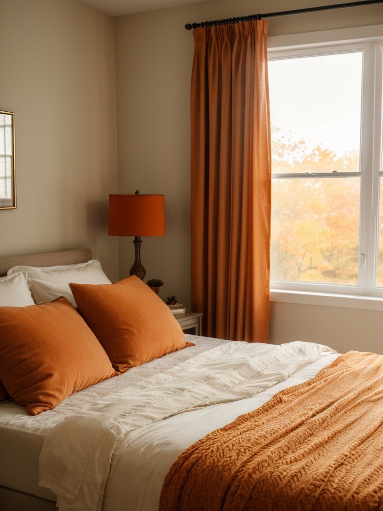 Cozy Orange Bedroom Decor: Create an Inviting & Romantic Apartment Retreat