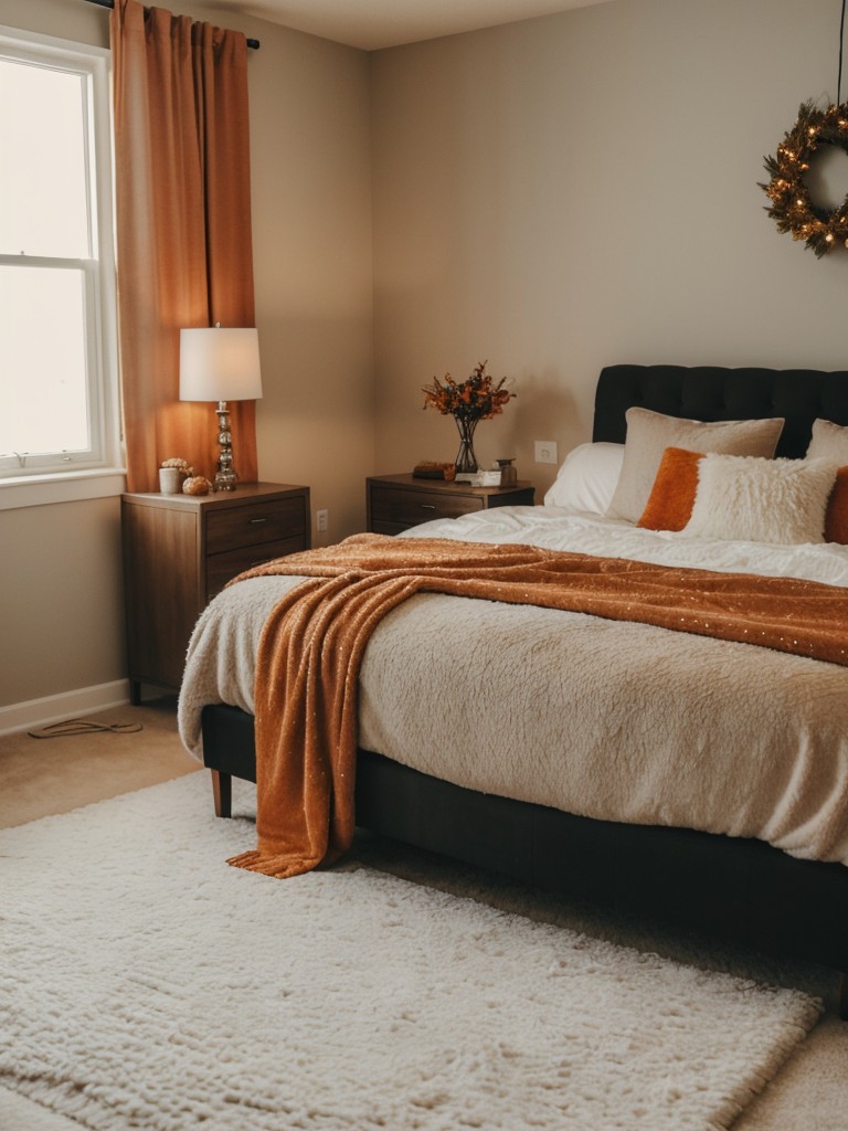 Cosy Apartment Vibes: Autumn-inspired Bedroom Makeover!