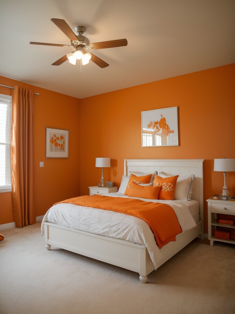 Cozy & Inviting: Orange Apartment Decor Ideas