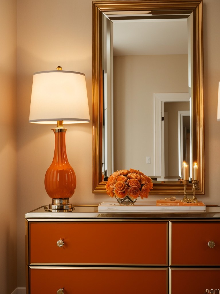 Tangerine Tango: Stylish Orange Apartment Decor Ideas