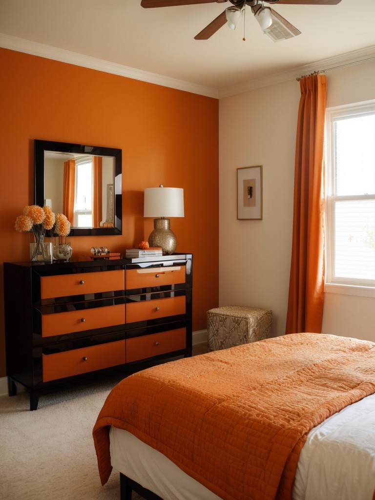 Tangerine Dream: Stylish Apartment Decorating Ideas