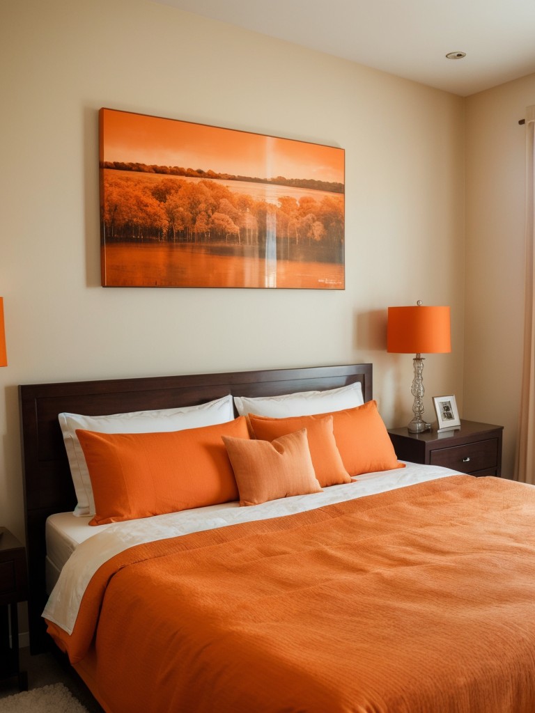 Tangerine Dream: Stylish Apartment Décor Ideas