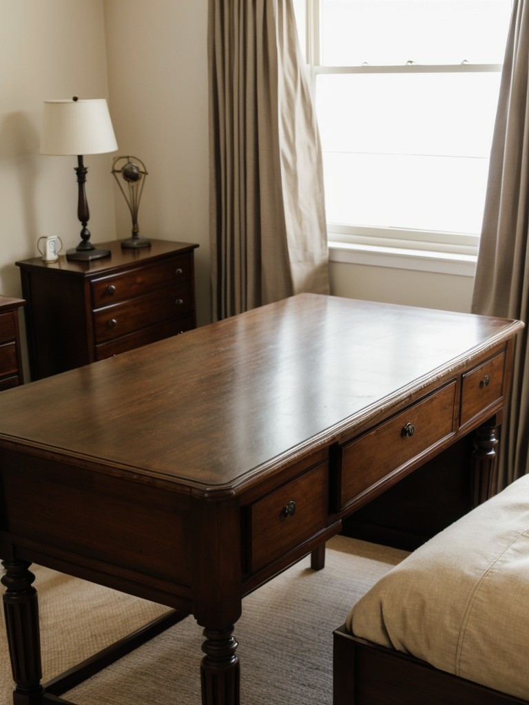 Timeless Charm: Upgrade Your Bedroom with a Classic Writing Desk