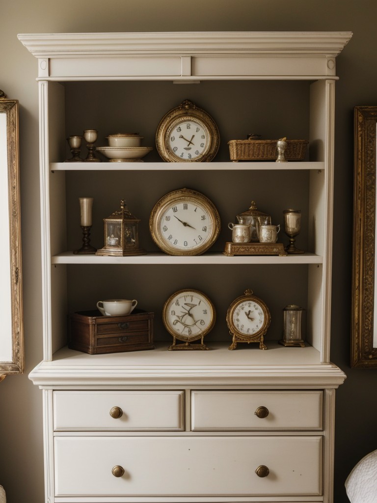 Timeless Charm: Vintage Trinkets Adorn Classic Bedroom