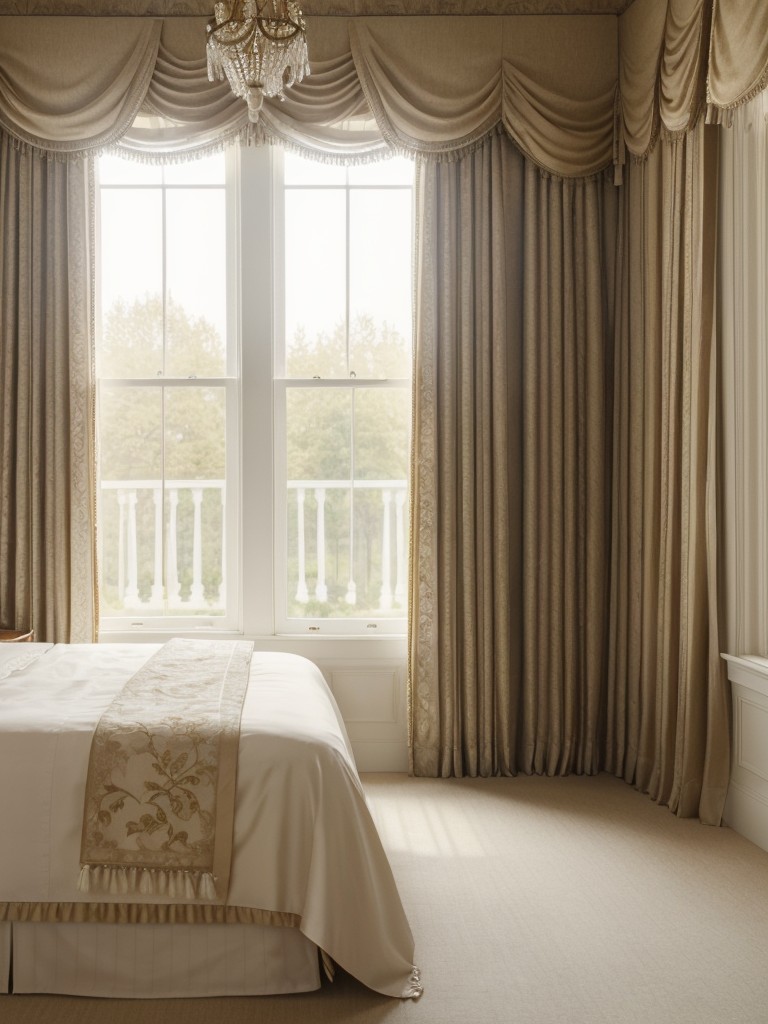 Timeless Charm: Luxurious Curtains for Elegant Bedroom Decor