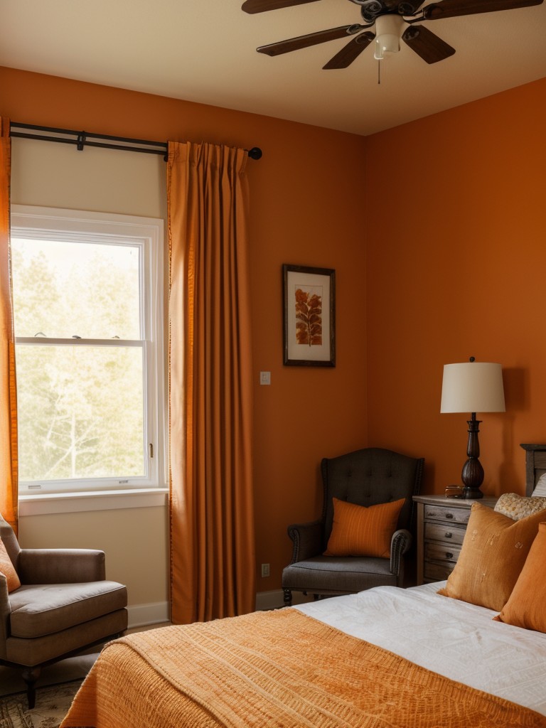 Cozy Vibes: Orange Apartment Decor Ideas for Rustic Charm