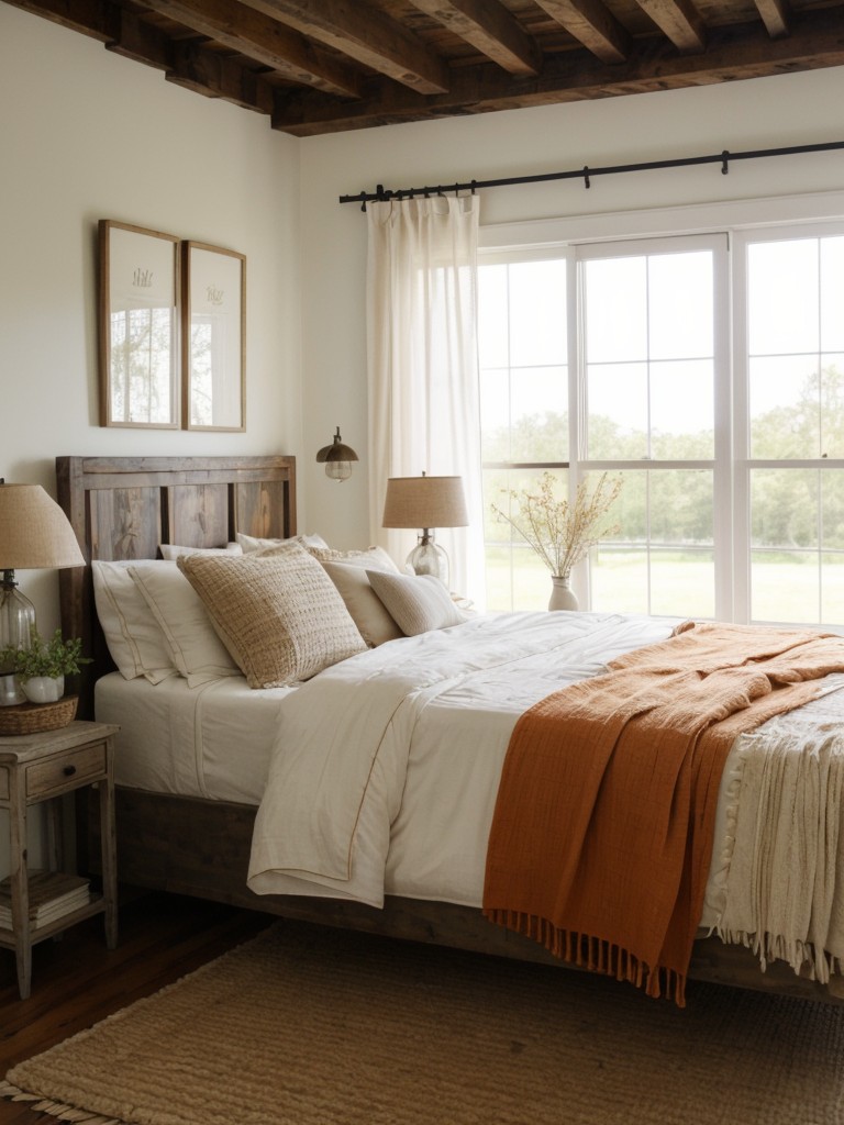 Get Cozy: Create a Boho Chic Apartment with Rustic Farmhouse Vibes!