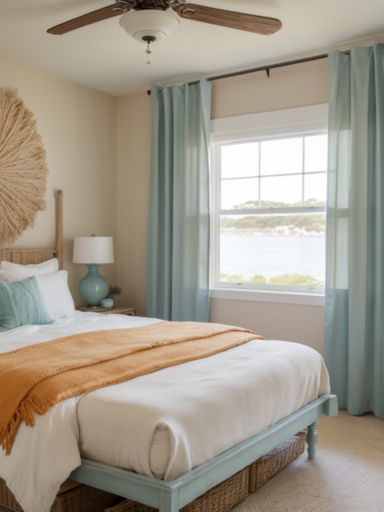 Coastal Vibes: Create a Boho Chic Orange Bedroom!