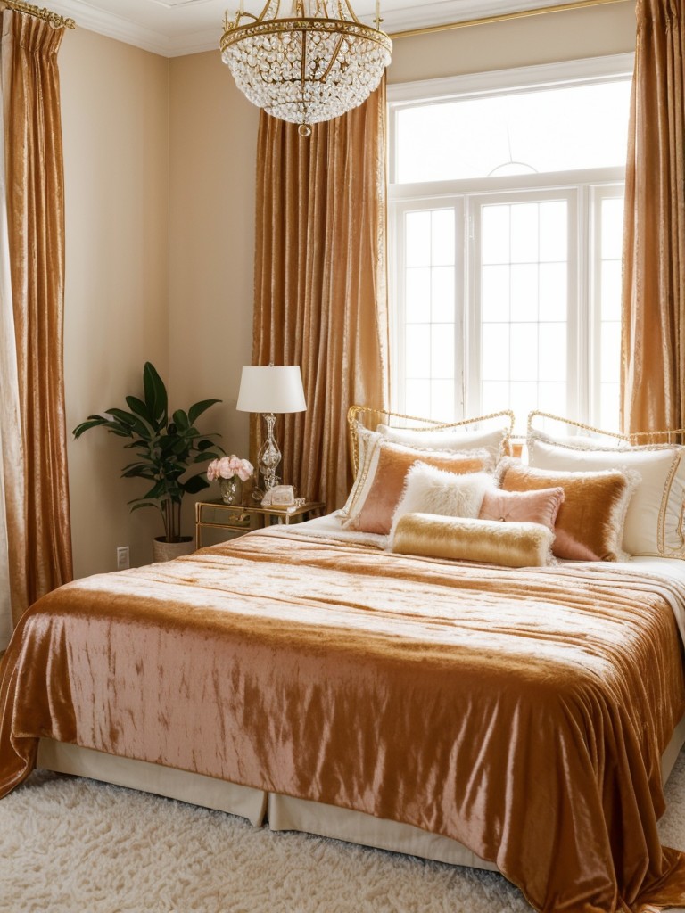 Orange Bedroom Decor: Boho Chic Retreat for a Free-Spirited Vibe