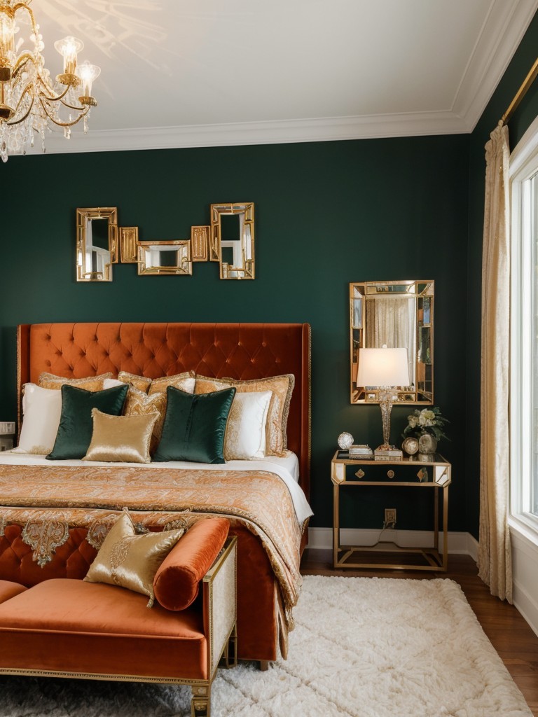 1920s Glam: Art Deco-inspired Bedroom Decor for a Luxurious Look