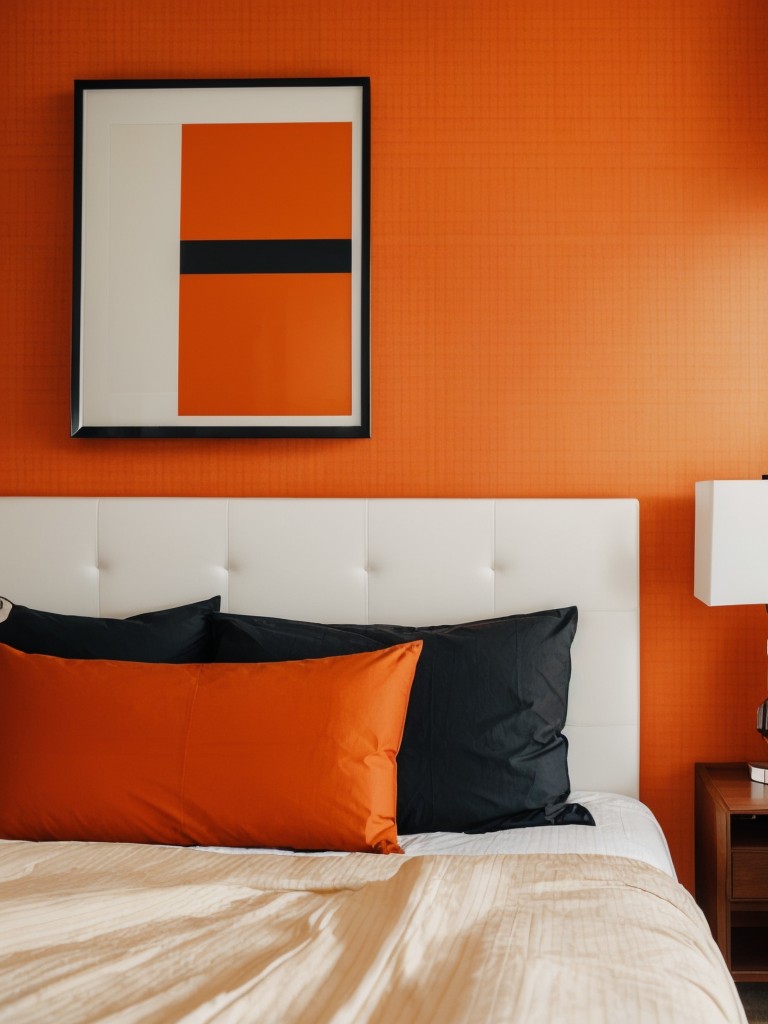 Dramatic Bedroom Makeover: Add Bold Accents & Wallpaper!