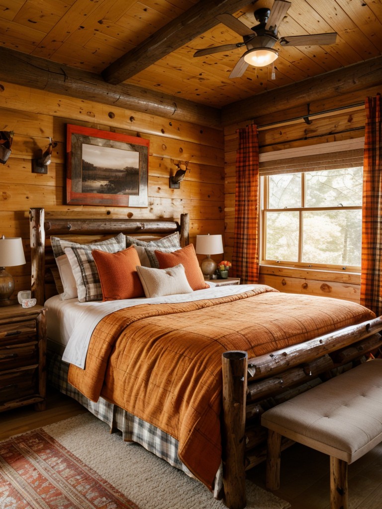 Cozy Cabin Vibes: Rustic Woodland Bedroom Inspiration