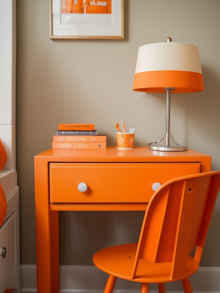 Vibrant and Playful: Orange Apartment Bedroom Ideas for Kids and Teens