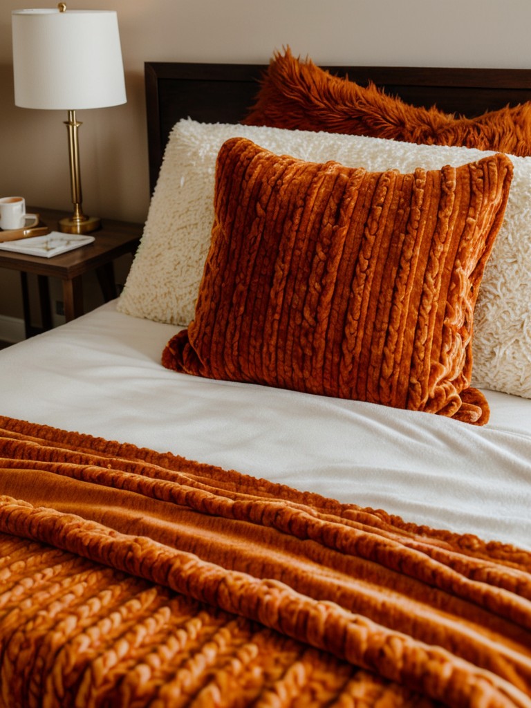 Cosy Orange Apartment Inspiration: Add Global Flair with Textured Decor