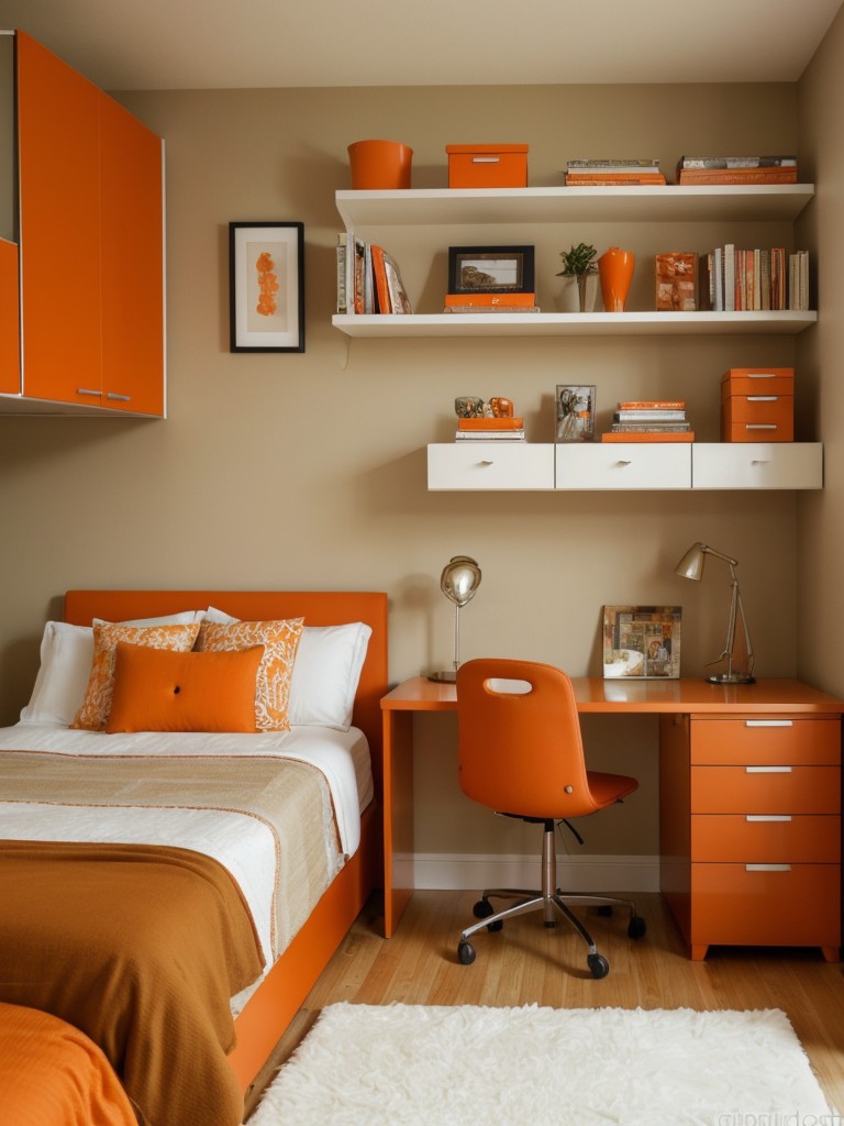 Maximize space with multifunctional apartment furniture.