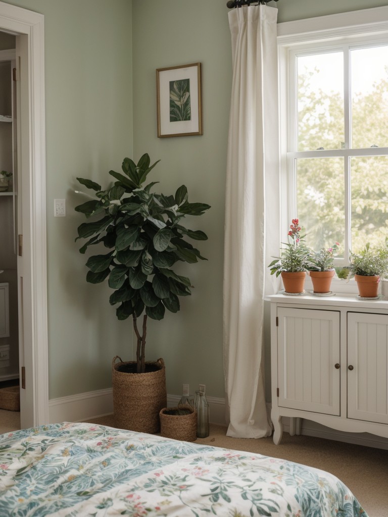 Graceful & Green: Elevate Your Apartment with Nature-Inspired Decor!