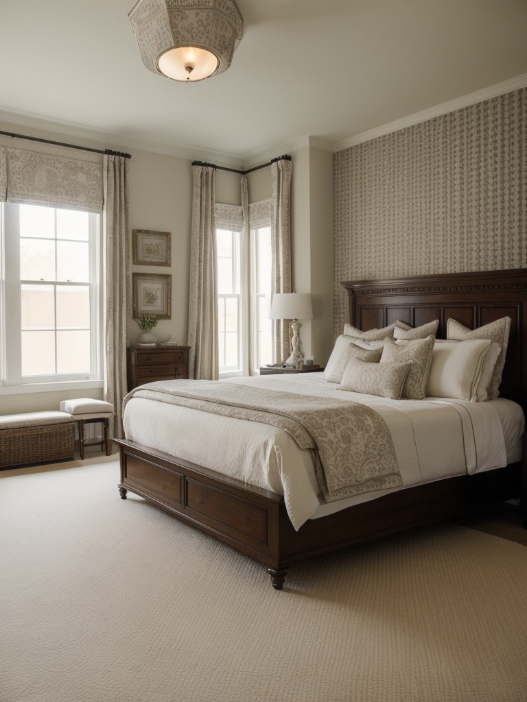 Classic & Refined Bedroom Decor: Infuse Your Space with Grace & Beauty