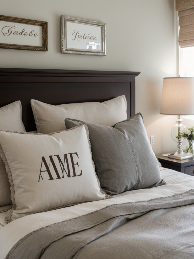 Chic Apartment Style: Elevate your bedroom with grace and elegance!